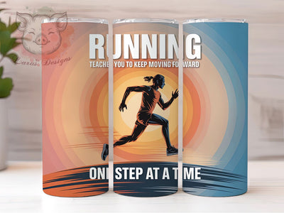 Keep Moving Forward 20oz Tumbler, Motivational Quote Wrap, Keep Moving Forward Design, 20oz Tumbler Wrap, Sublimation Design PNG, Runner Gift Wrap, Fitness Inspiration Sublimation Sublimation Lara' s Designs 