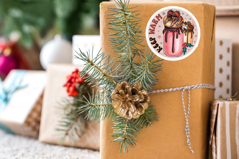 Keep warm Sticker Design Sublimation Regulrcrative 