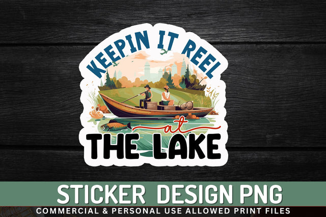 Keepin it reel at Sticker Design Sublimation Regulrcrative 