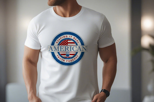 Keeping It Real - American Truth Podcast Sublimation Karma Genie Graphics 