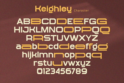 Keighley - Sans Serif Font Font Alpaprana Studio 