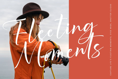 Kemysten Moments - Stylish Handwritten Font Font Letterena Studios 