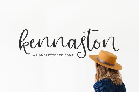 Kennaston Calligraphy Script Font Beck McCormick 