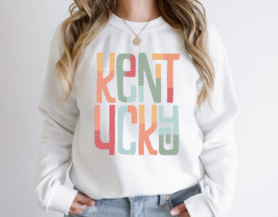 Kentucky Retro Typography PNG | Vintage State Name Design | Sublimation Digital Download Sublimation Print Perfect Design Shop 