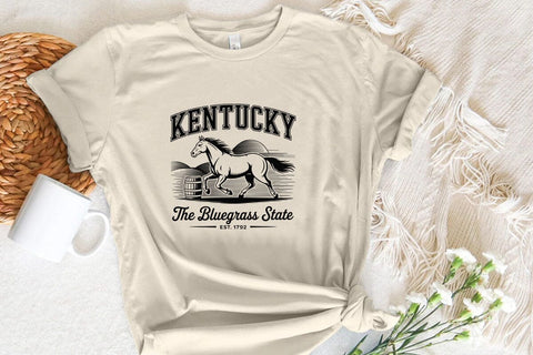 Kentucky The Bluegrass State Est. 1792 SVG Angelina750 