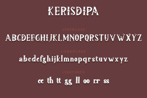 Kerisdipa Font Prasetya Letter 