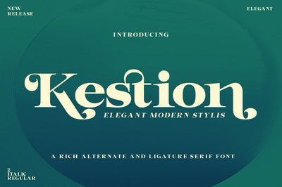 Kestion Font gatype 