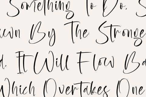 Ketalyst Midnight - Handwritten Script Font Font Letterena Studios 