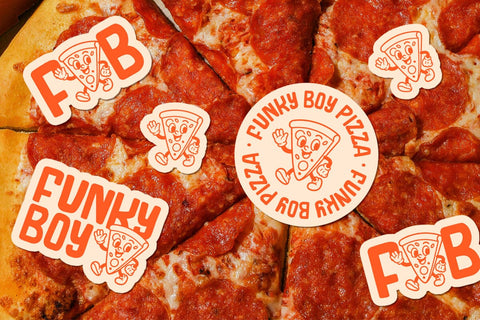 Ketchup Chicken - Food Font Font Mozarella 