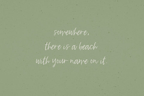 Key Largo Brush Script Font Beck McCormick 