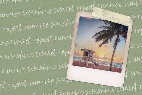 Key Largo Brush Script Font Beck McCormick 
