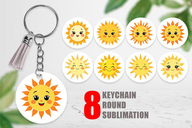 Keychain Baby Sun Sublimation artnoy 