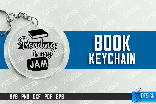 Keychain Book | Round Keychain Designs | Quotes SVG SVG Fly Design 