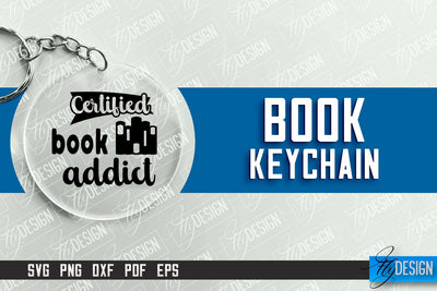 Keychain Book | Round Keychain Designs | Quotes SVG SVG Fly Design 
