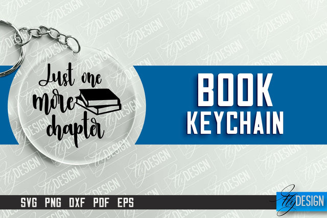 Keychain Book | Round Keychain Designs | Quotes SVG SVG Fly Design 