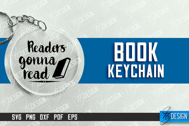 Keychain Book | Round Keychain Designs | Quotes SVG SVG Fly Design 