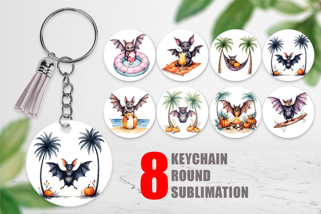 Keychain Breezy Bat Nights Sublimation artnoy 
