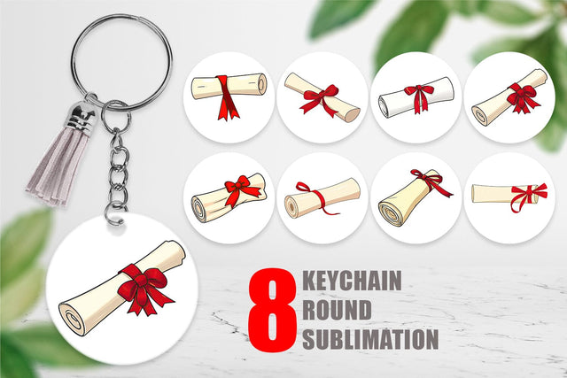 Keychain Certificate Sublimation artnoy 