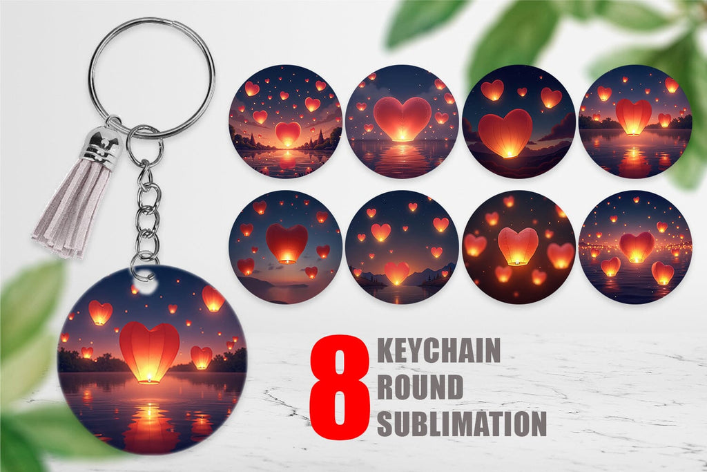 Keychain Floating Lanterns - So Fontsy
