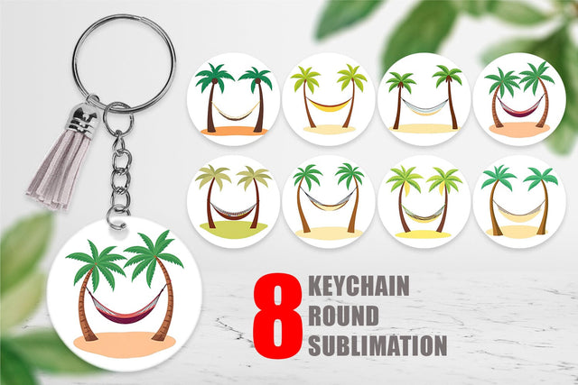 Keychain Hammock Sublimation artnoy 