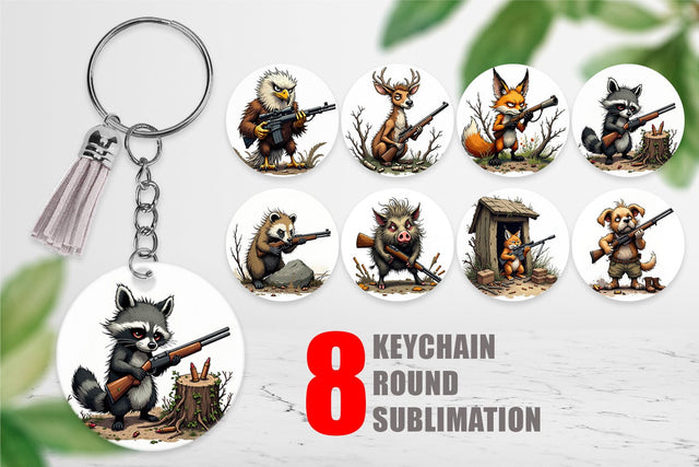 Keychain Hunter Havoc Sublimation artnoy 