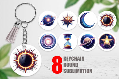 Keychain Interstellar Icons Sublimation artnoy 