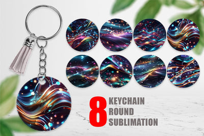 Keychain Light Motion Pattern Sublimation artnoy 