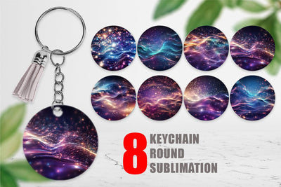Keychain Particles Light Sublimation artnoy 