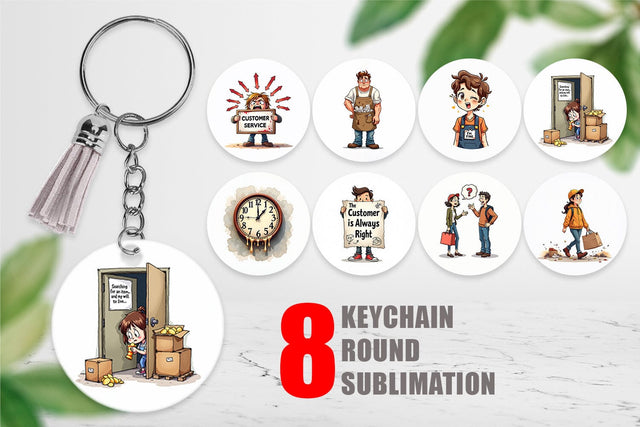 Keychain Retail Warrior Sublimation artnoy 