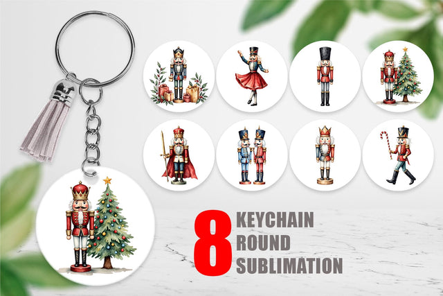 Keychain Timeless Nutcracker Sublimation artnoy 