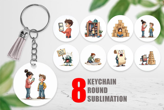 Keychain Unboxing Regret Sublimation artnoy 