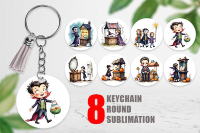 Keychain Vampire Market Haul Sublimation artnoy 