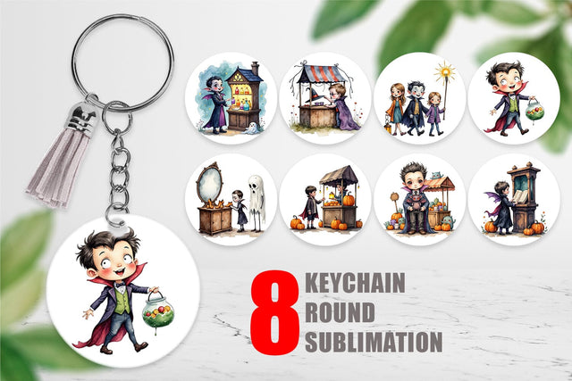 Keychain Vampire Market Haul Sublimation artnoy 