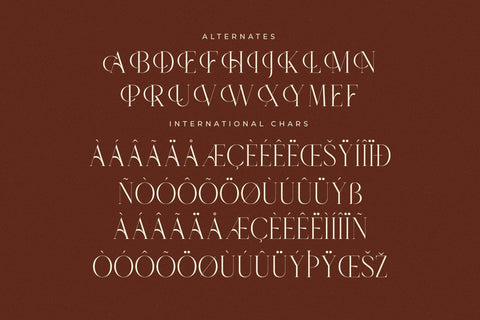 Khardov Mystique - Modern Elegant Serif Font Letterena Studios 