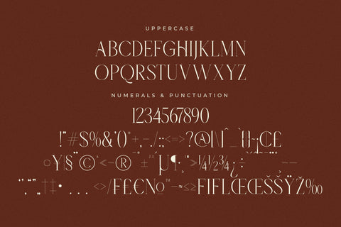 Khardov Mystique - Modern Elegant Serif Font Letterena Studios 