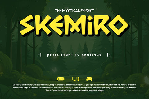 Khasmox - Game Display Font Font twinletter 