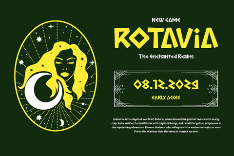 Khasmox - Game Display Font Font twinletter 