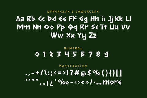 Khasmox - Game Display Font Font twinletter 