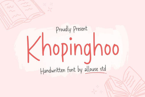 Khopinghoo Font Allouse.Studio 