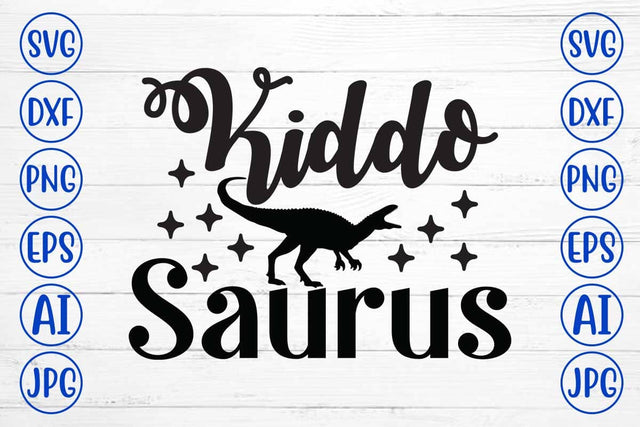 Kiddo Saurus SVG Cut File SVG Syaman 