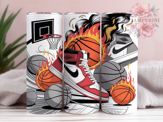 Kids Basketball Sports Orange Tumbler, Sports Tumbler PNG, Kids Basketball Design, 20oz Sublimation Wrap, Boys Girls Sports Cup, Orange Ball Tumbler, Youth Basketball Gift Sublimation Li Zamperini 