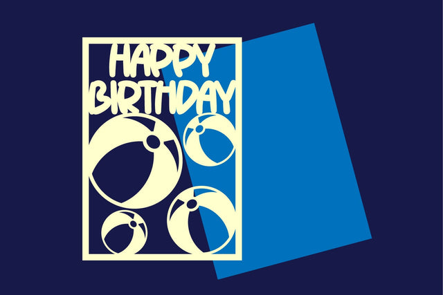 Kids Birthday Card, Child Birthday Card, Birthday Card for Kids SVG zafrans studio 