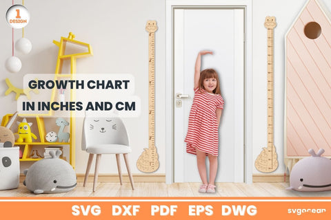Kids Height Charts Mega Bundle SVG SvgOcean 