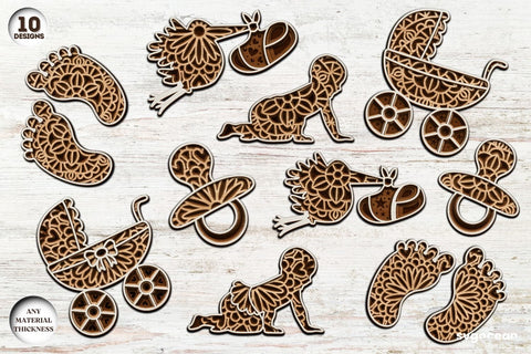 Kids Laser Cut Mega Bundle SVG SvgOcean 