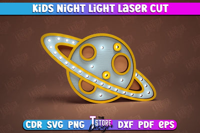 Kids Night Light | Led Night Light | Table Figurines | Animals Silhouette | CNC File SVG The T Store Design 