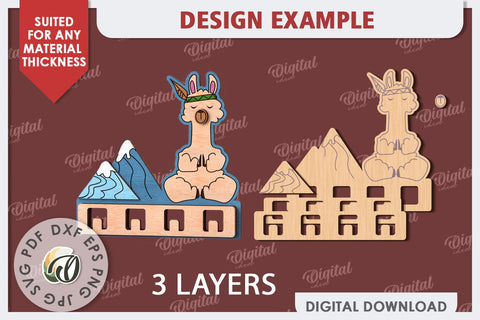 Kids Rack Laser Cut. Wooden Children's Coat Rack SVG SVG Evgenyia Guschina 