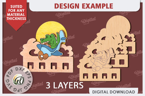 Kids Rack Laser Cut. Wooden Children's Coat Rack SVG SVG Evgenyia Guschina 