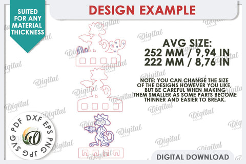 Kids Rack Laser Cut. Wooden Children's Coat Rack SVG SVG Evgenyia Guschina 