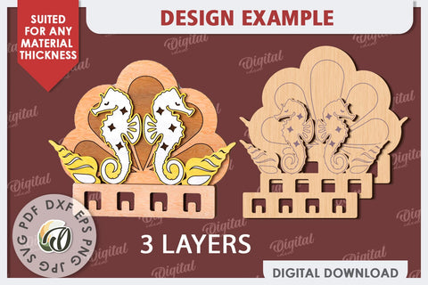 Kids Rack Laser Cut. Wooden Children's Coat Rack SVG SVG Evgenyia Guschina 