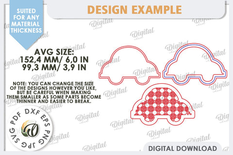 Kids Room Wall Decor Laser Cut. Baby Room SVG. Car SVG SVG Evgenyia Guschina 